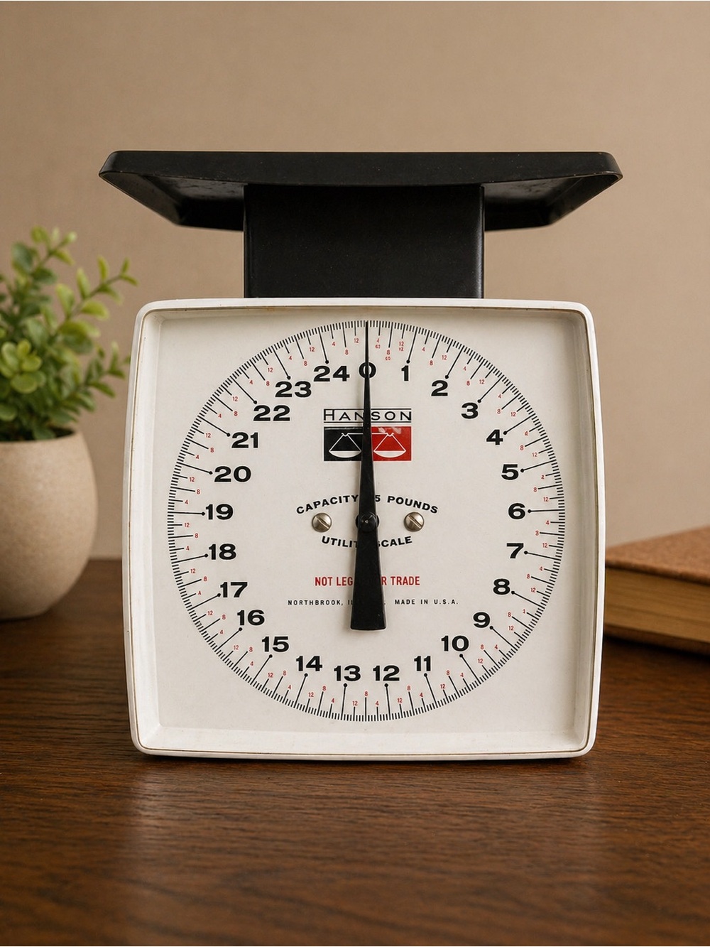 Vintage Hanson Utility Scale Model Package Scale Retro Antique